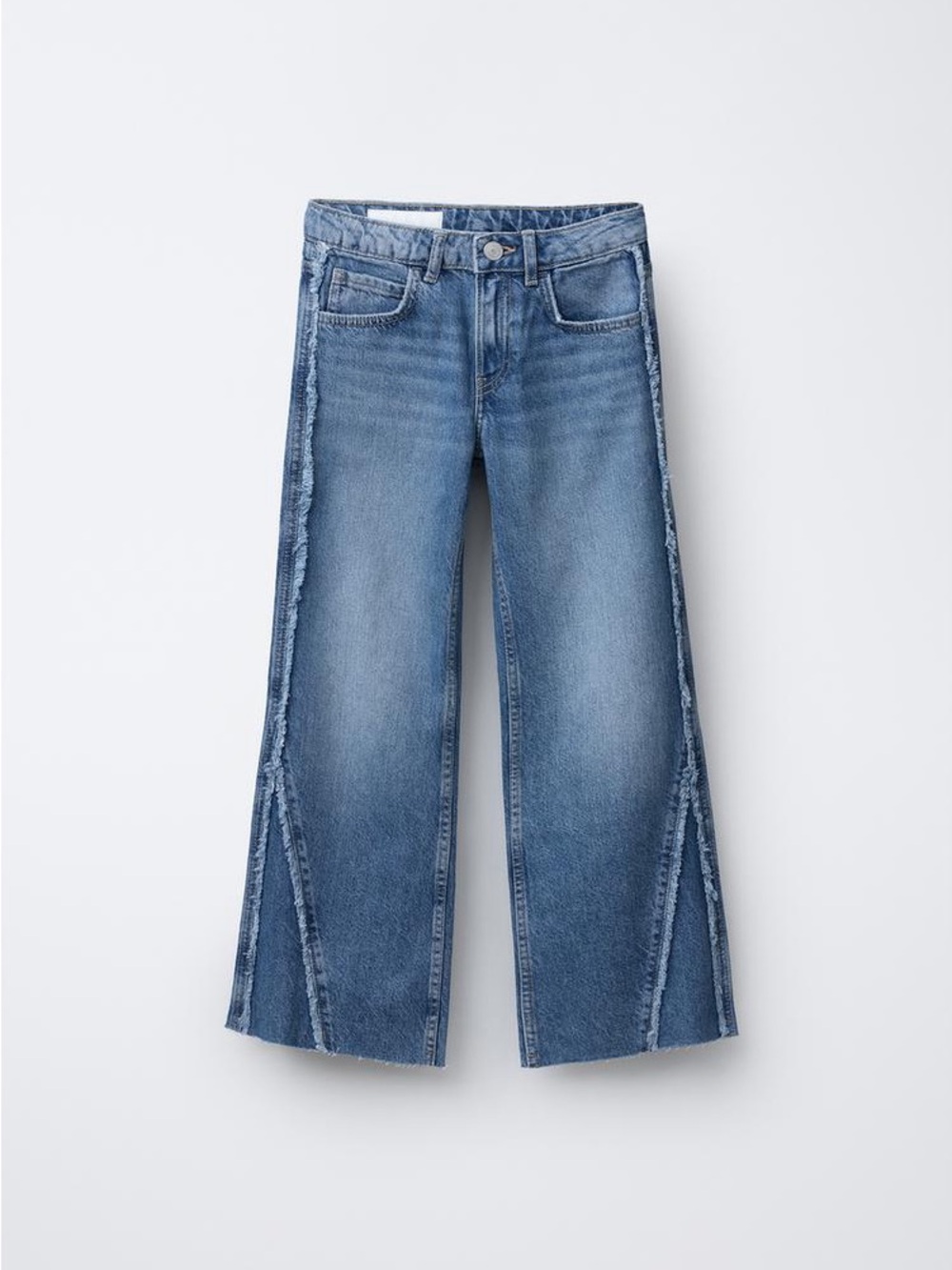 Zara Kids Frayed Bootcut Jeans